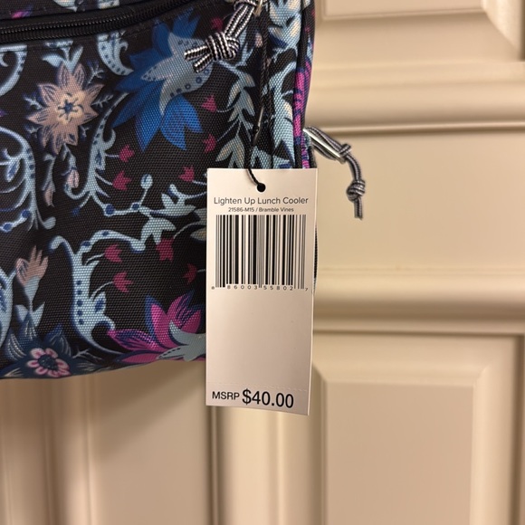 NWT Vera Bradley Lighten Up Lunch Cooler Bag with Floral Design - Picture 5 of 5